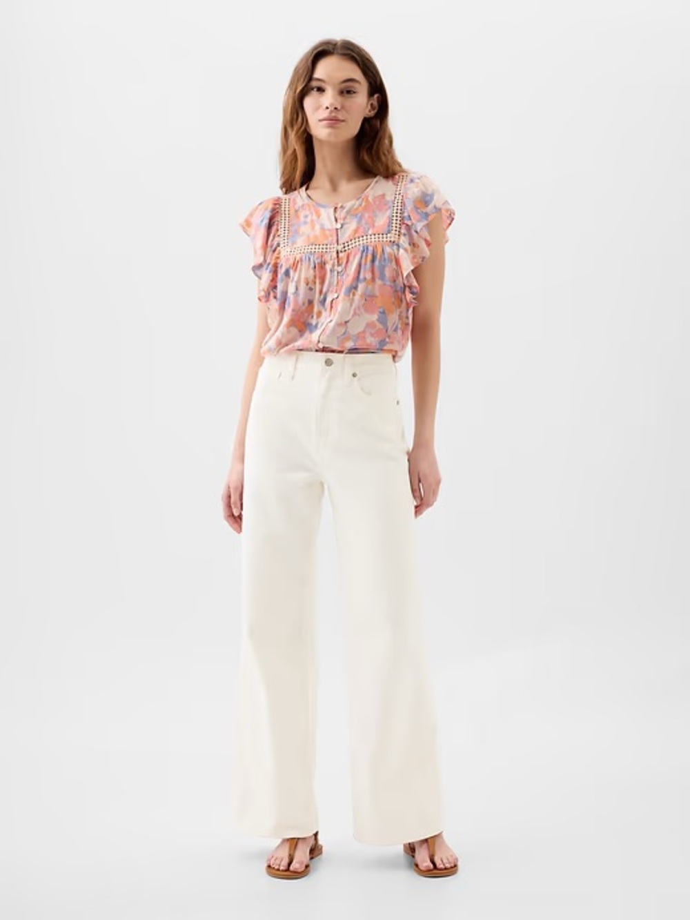NWT Gap High Rise Wide Leg Jeans